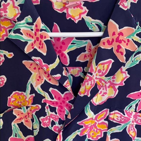 Lilly Pulitzer Floral Blouse - Picture 3 of 5